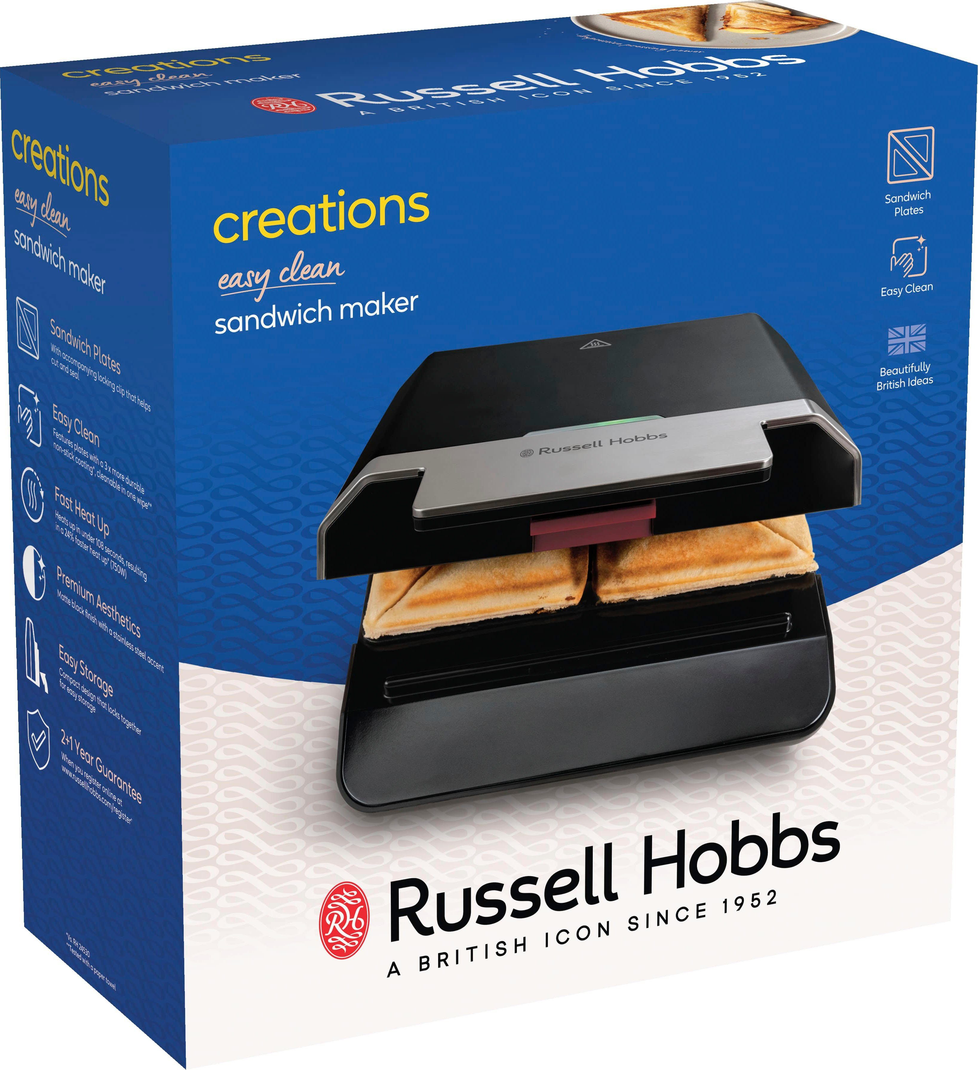 RUSSELL HOBBS Sandwichmaker 26800-56, 750 W