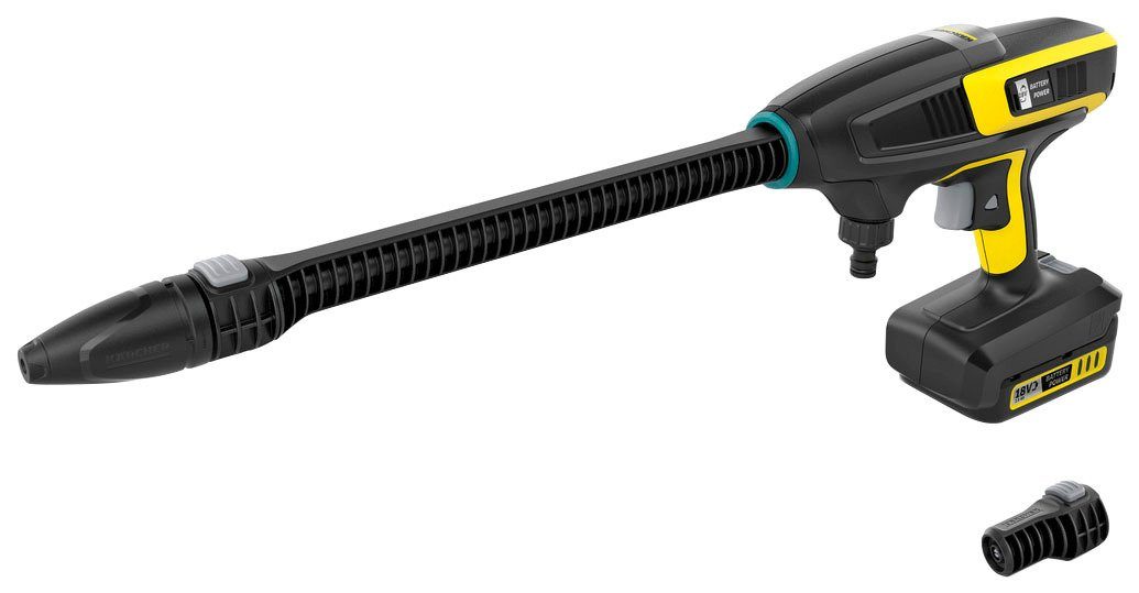 KÄRCHER Akku-Druckreiniger Handheld Cleaner KHB 6 Battery, Fördermenge max: 200 l/h, Quick Connect, 18V Akku
