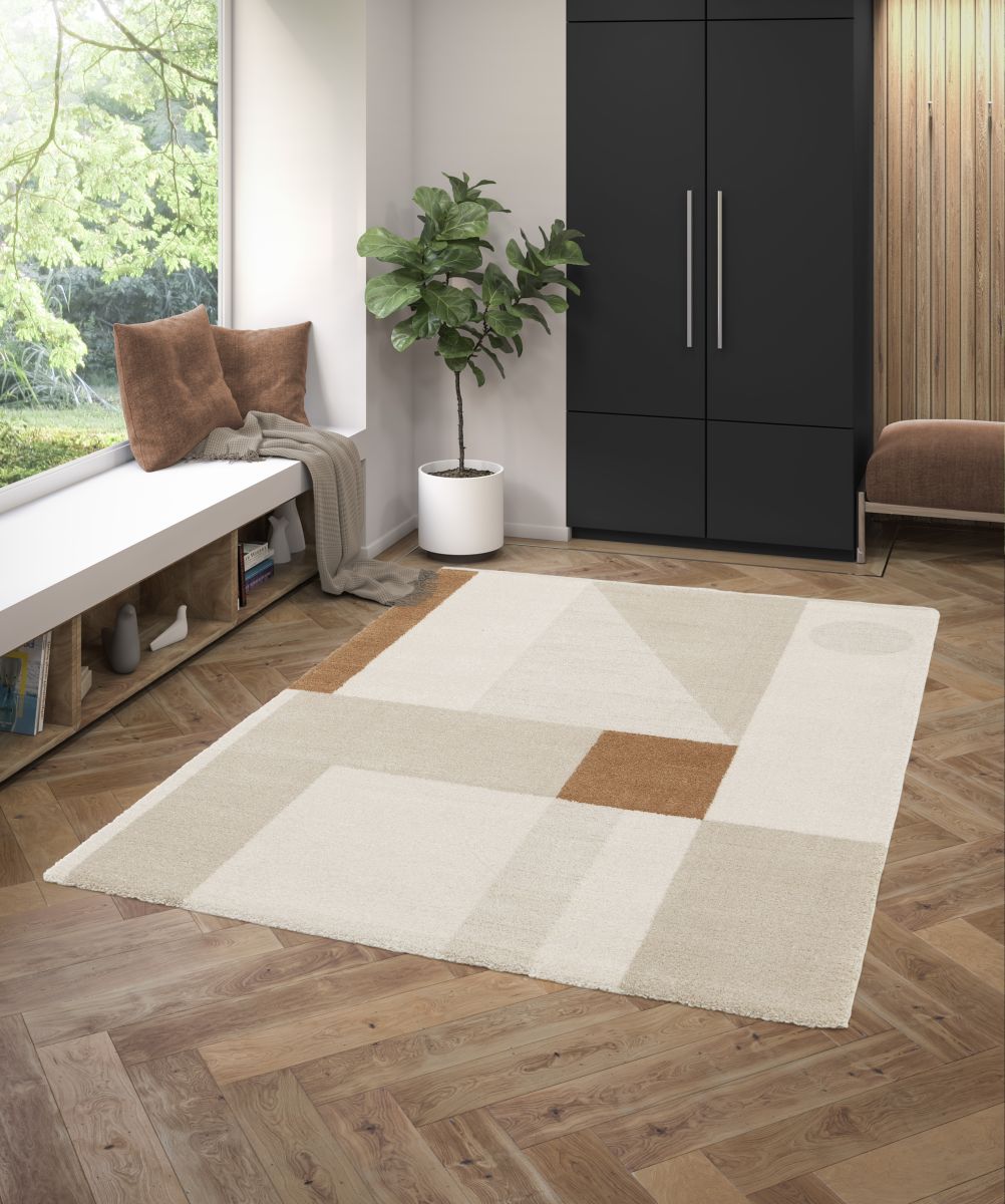 Webteppich Moon Braun 80 x 150 cm