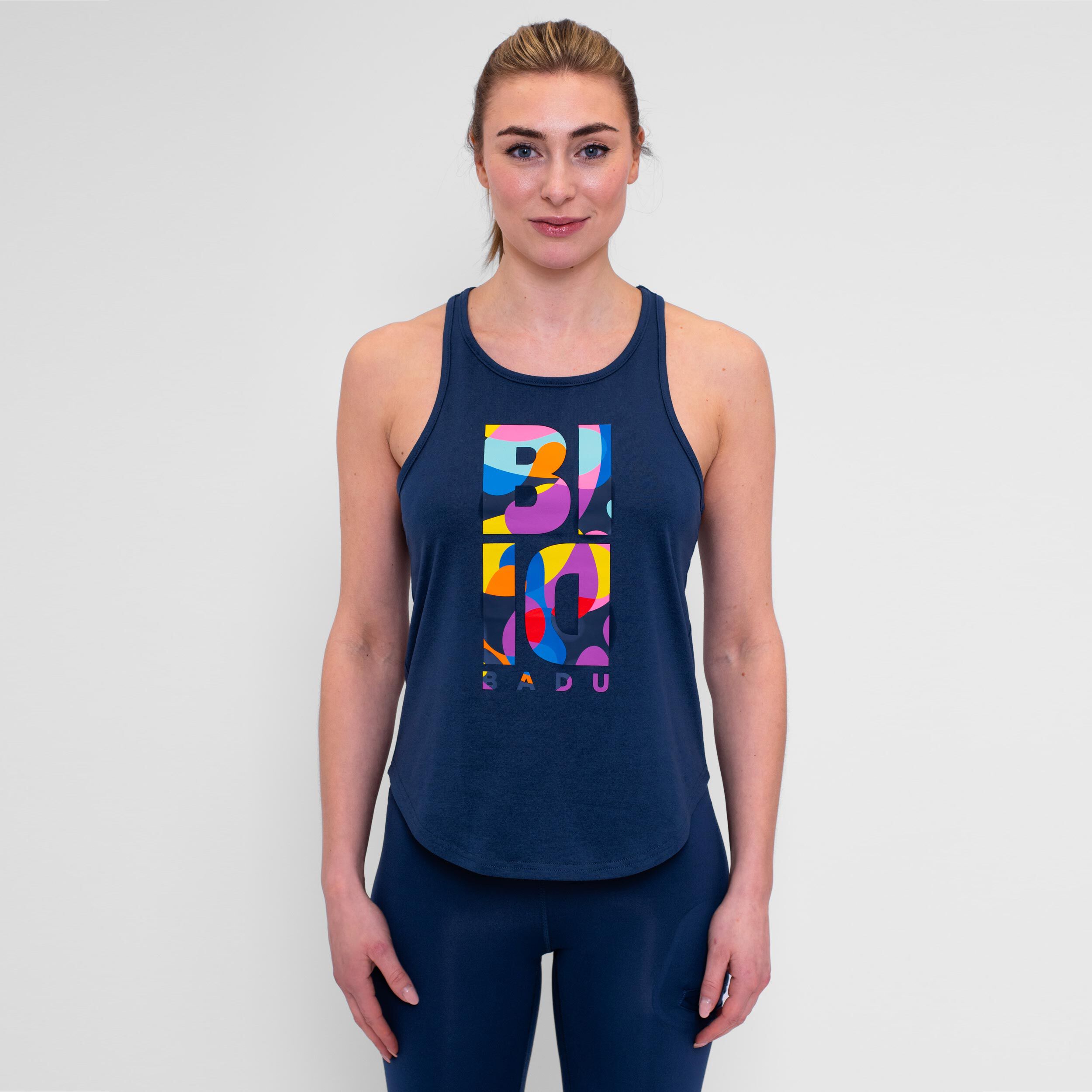 Twiggy Chill Tank-Top Damen - Dunkelblau, Mehrfarbig