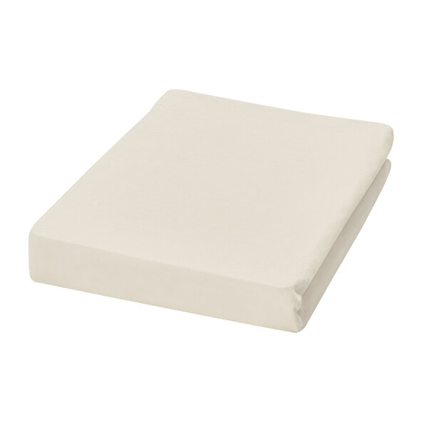 Supersoft Spannbetttücher bis 25 cm Höhe, 140-160 x 200-20 cm, creme