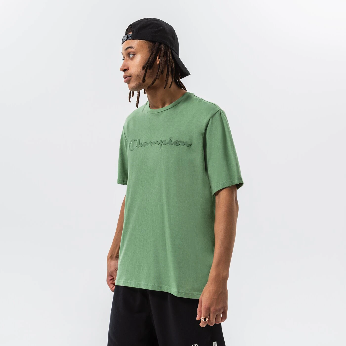 CHAMPION T-SHIRT CREWNECK T-SHIRT Khaki