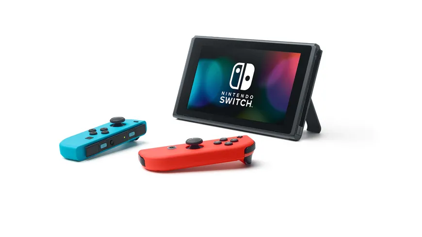 Nintendo Switch - Konsole Neon-Rot / Neon-Blau