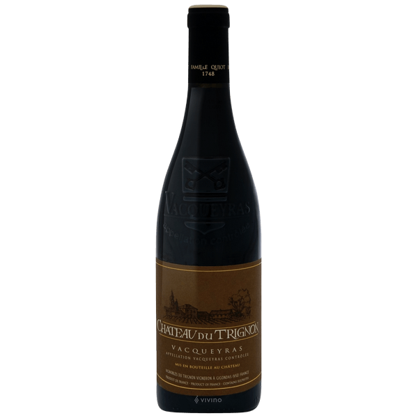Château du TrignonVacqueyras Rouge 2016