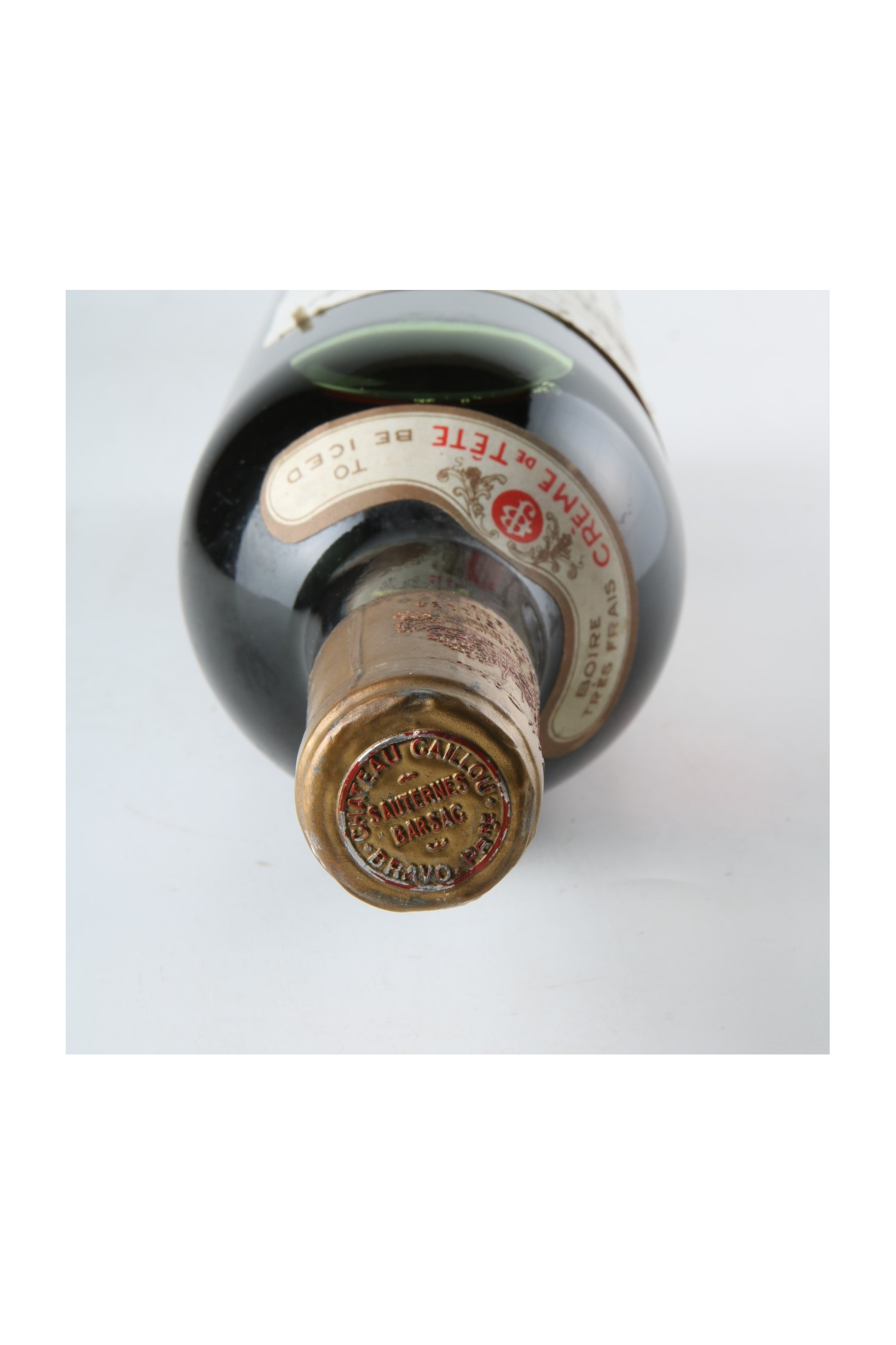 Château Caillou Crème De Tête 1937, Sauternes