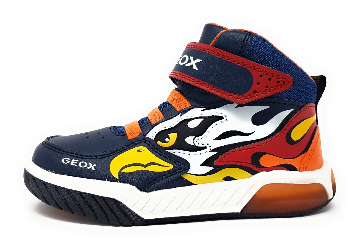 Geox Jenk Boy J369CB-0BU11/C0659 Blau C0659 navy/ orange