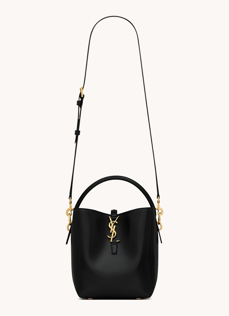 Borsa piccola Saint Laurent Le 37 in pelle di vitello con tracolla removibile