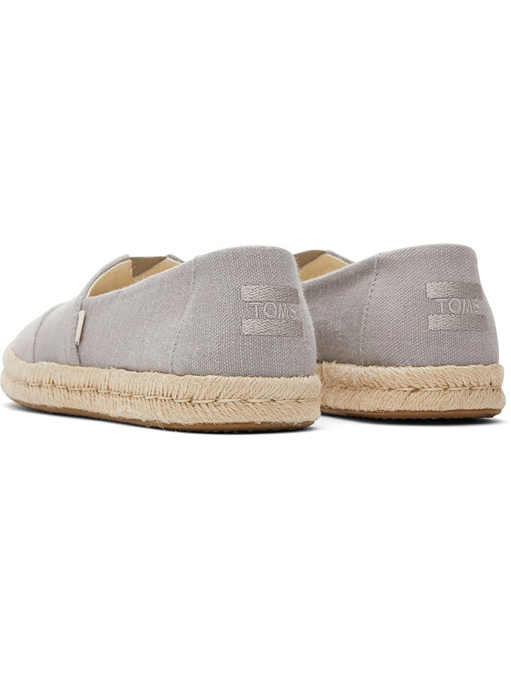 TOMS Espadrilles in Grau günstig kaufen