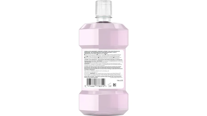Listerine Mundspülung Total Care Extra Mild 500 ml