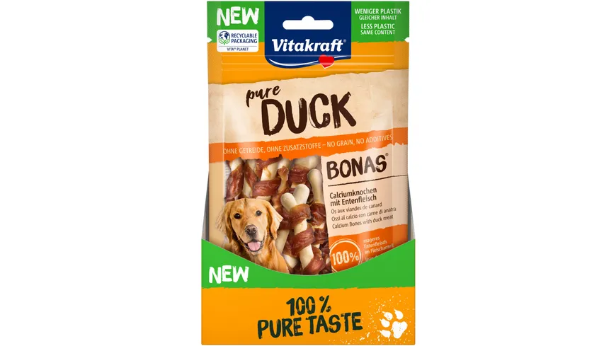 Vitakraft DUCK Bonas® Calciumknochen Ente 80 g