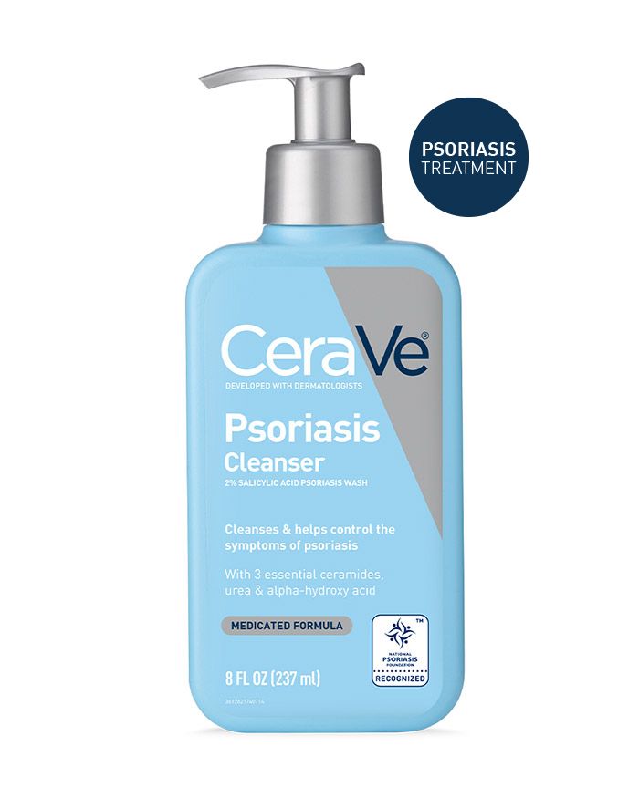 Nettoyant pour le psoriasis, gel douche pour le psoriasis à l'acide salicylique