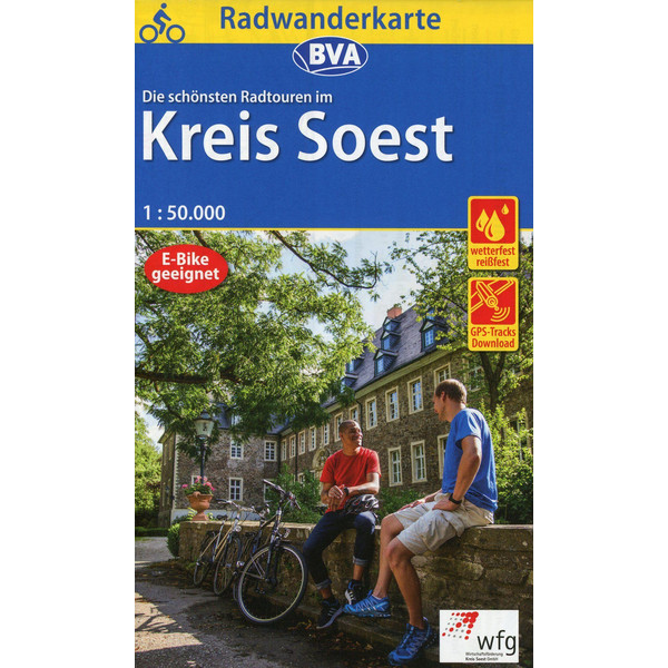 RADWANDERKARTE BVA DIE SCHÖNSTEN RADTOUREN IM KREIS SOEST - Fahrradkarte