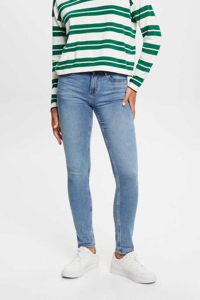 Stretch-Jeans aus Bio-Baumwoll-Mix