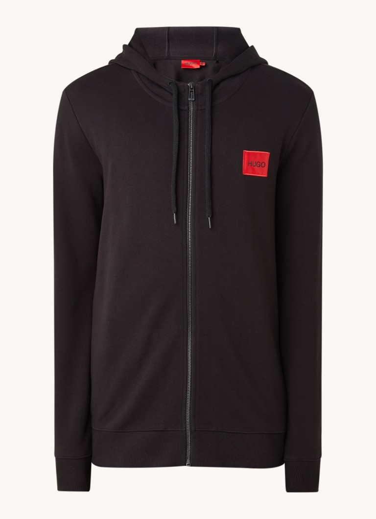 HUGO BOSS Daple pulóver oldalsó zsebekkel