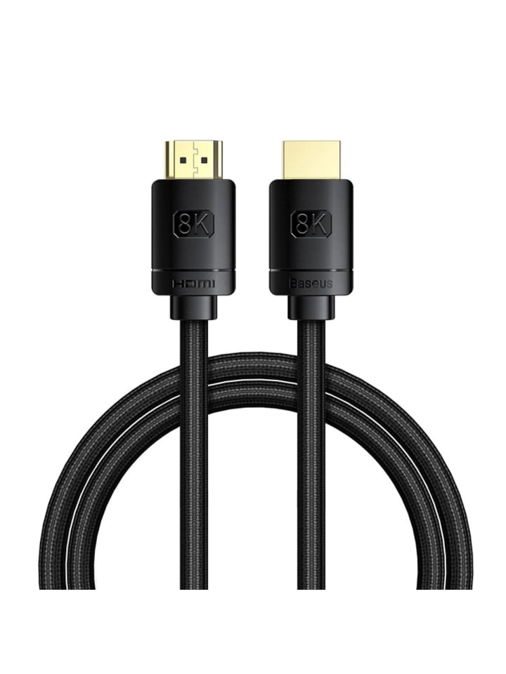 Baseus Baseus High Definition Series 8K HDMI Kabel - Schwarz in Schwarz günstig kaufen