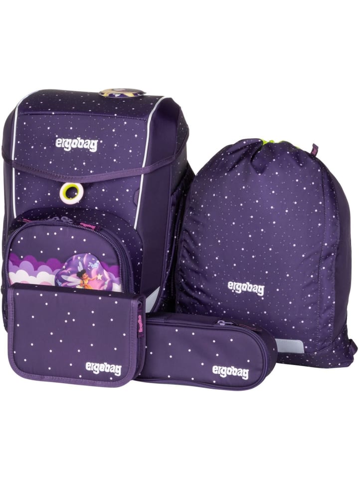 Ergobag Schulranzen cubo Set GLOW in SternguckBär günstig kaufen onesize