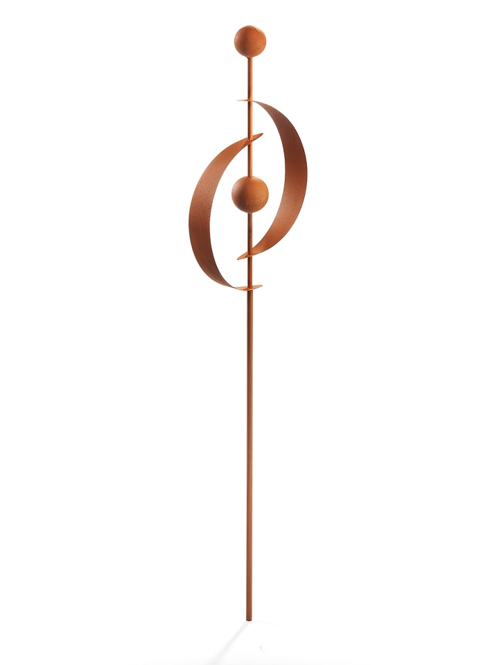 kobolo Gartendekoration RUSTY SATURN in Braun günstig kaufen onesize