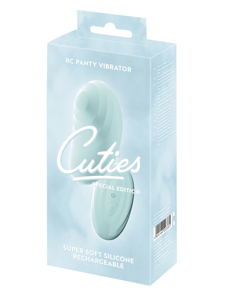 Cuties Auflegevibrator RC Panty Vibrator in türkis günstig kaufen 8 cm