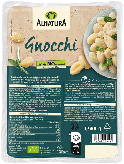 Alnatura Bio Gnocchi