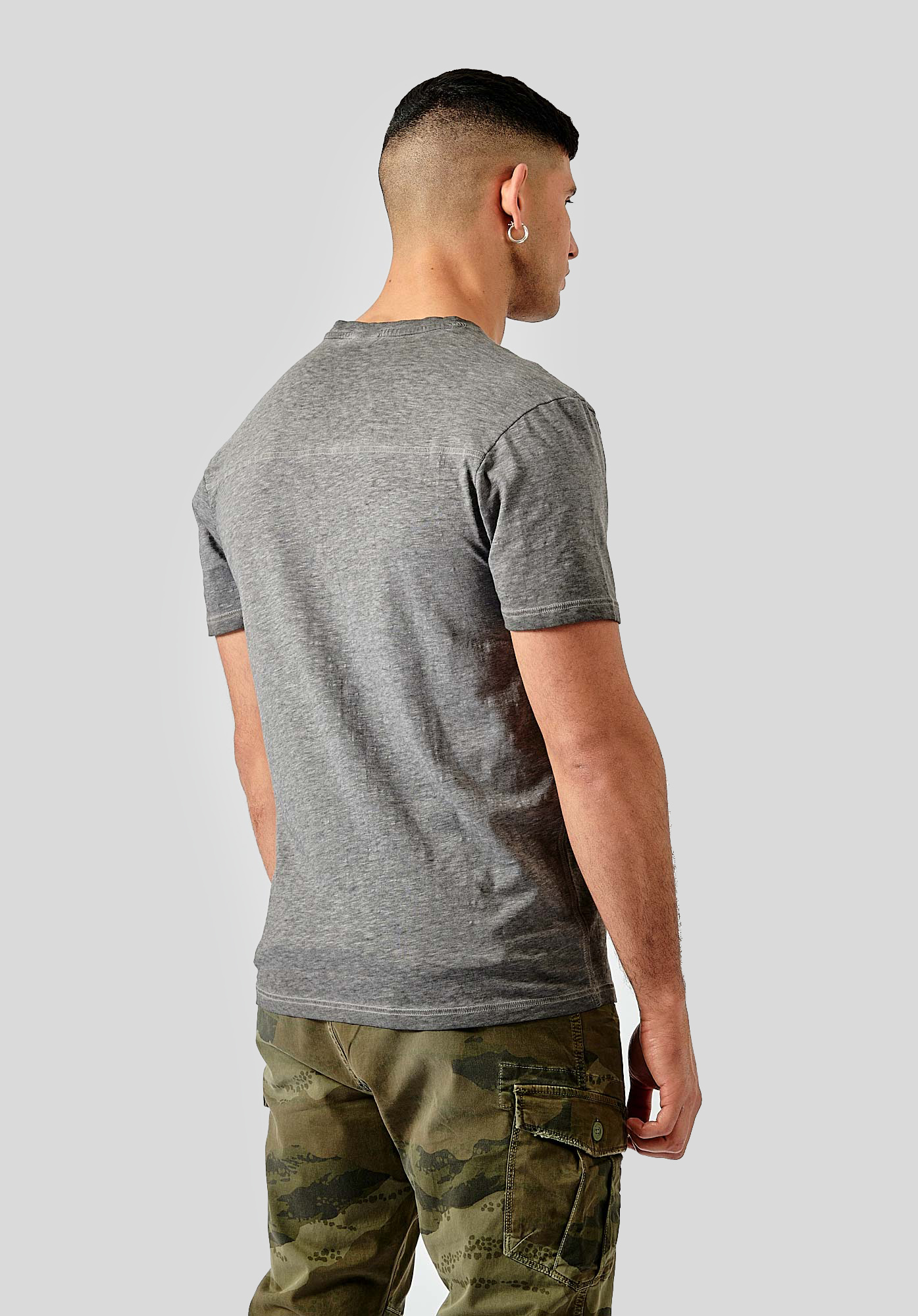 NASIR  T-shirt noir homme