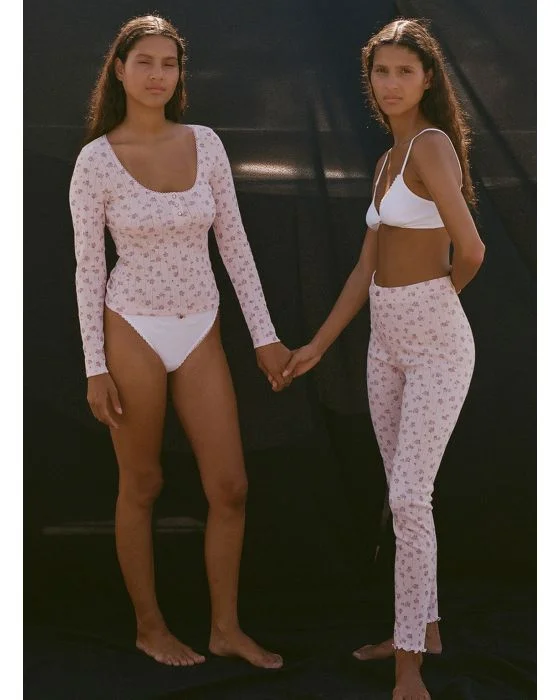 Legging en maille pointelle Etienne - Rouje x Damart