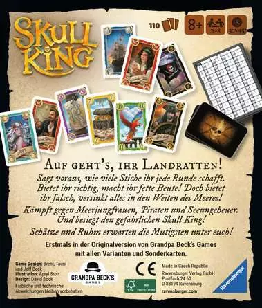 Skull King - Kartenspiel ab 8 Jahren