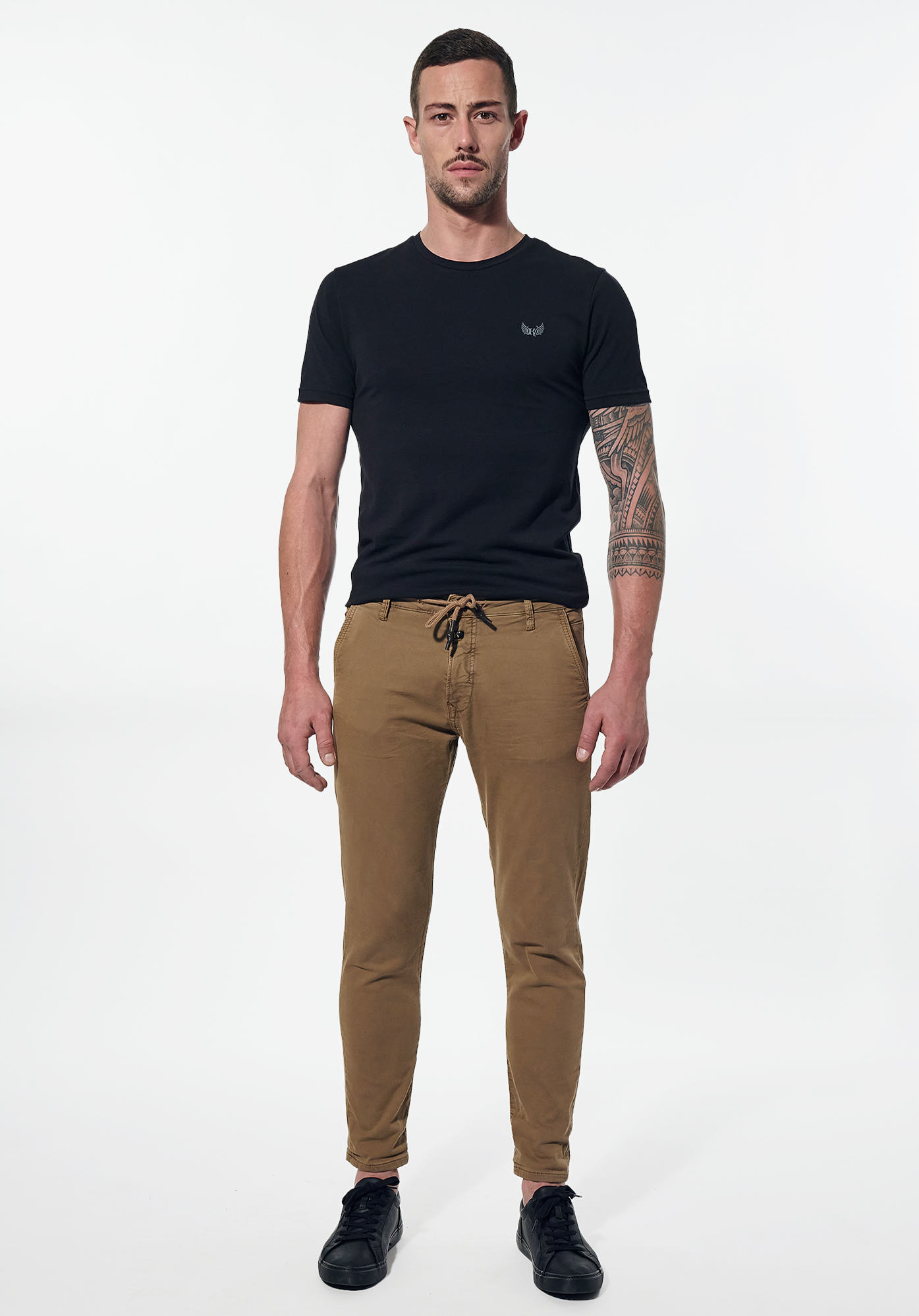 IRWIX  Pantalon chino beige camouflage Homme