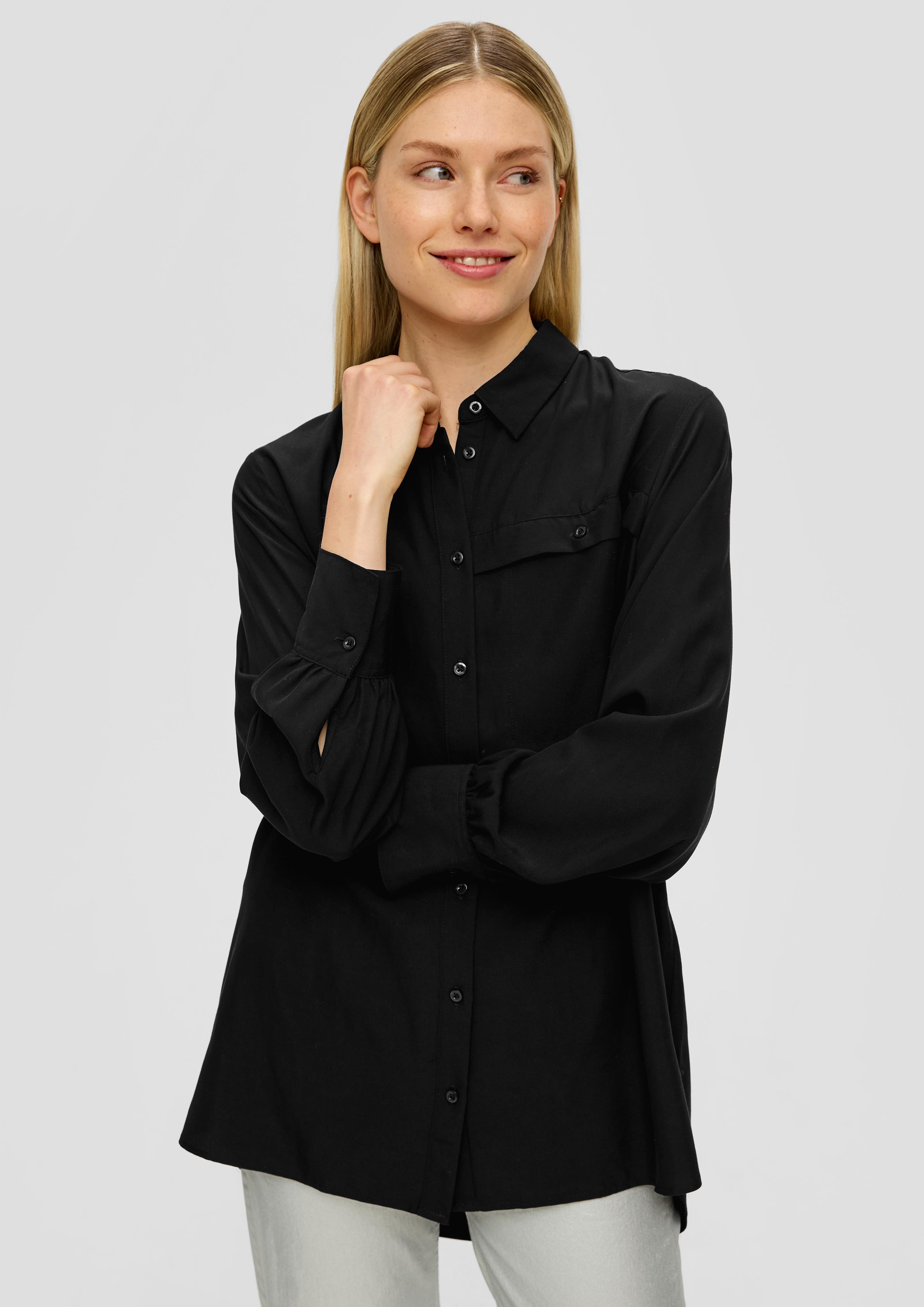Twill-Bluse aus Viskosemix  2139271-9999
