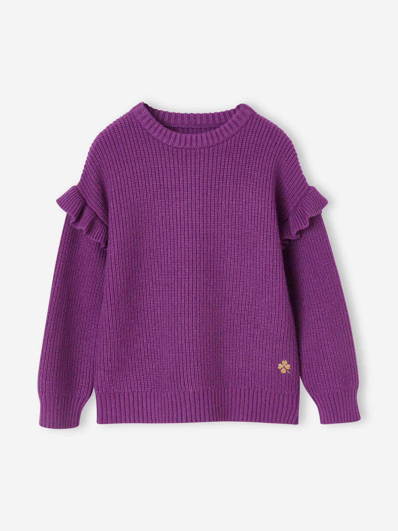 Vertbaudet Mädchen Pullover Oeko-Tex - wollweiß