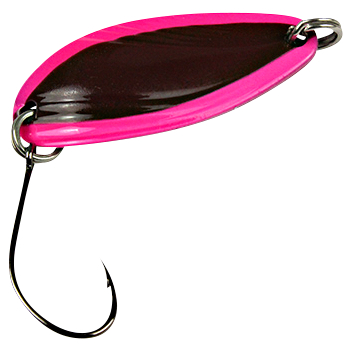 FTM Trout Spoon Break (2,2 g Schwarz/Pink UV)