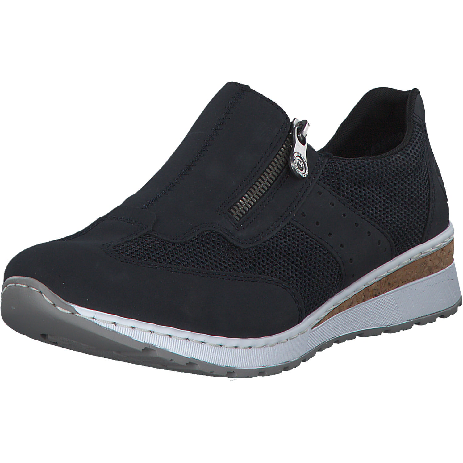 Rieker 54474, Slipper, Damen, pazifik/navy