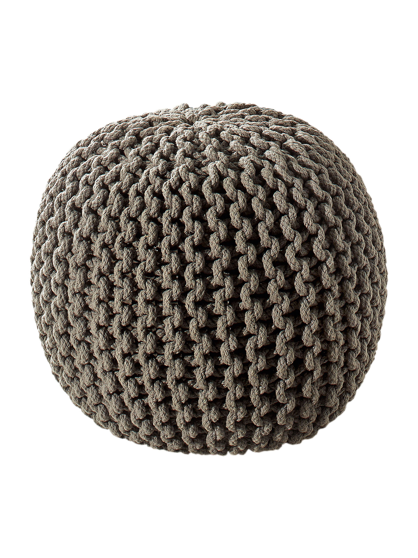 Kiruna Strick-Pouf, Stahl