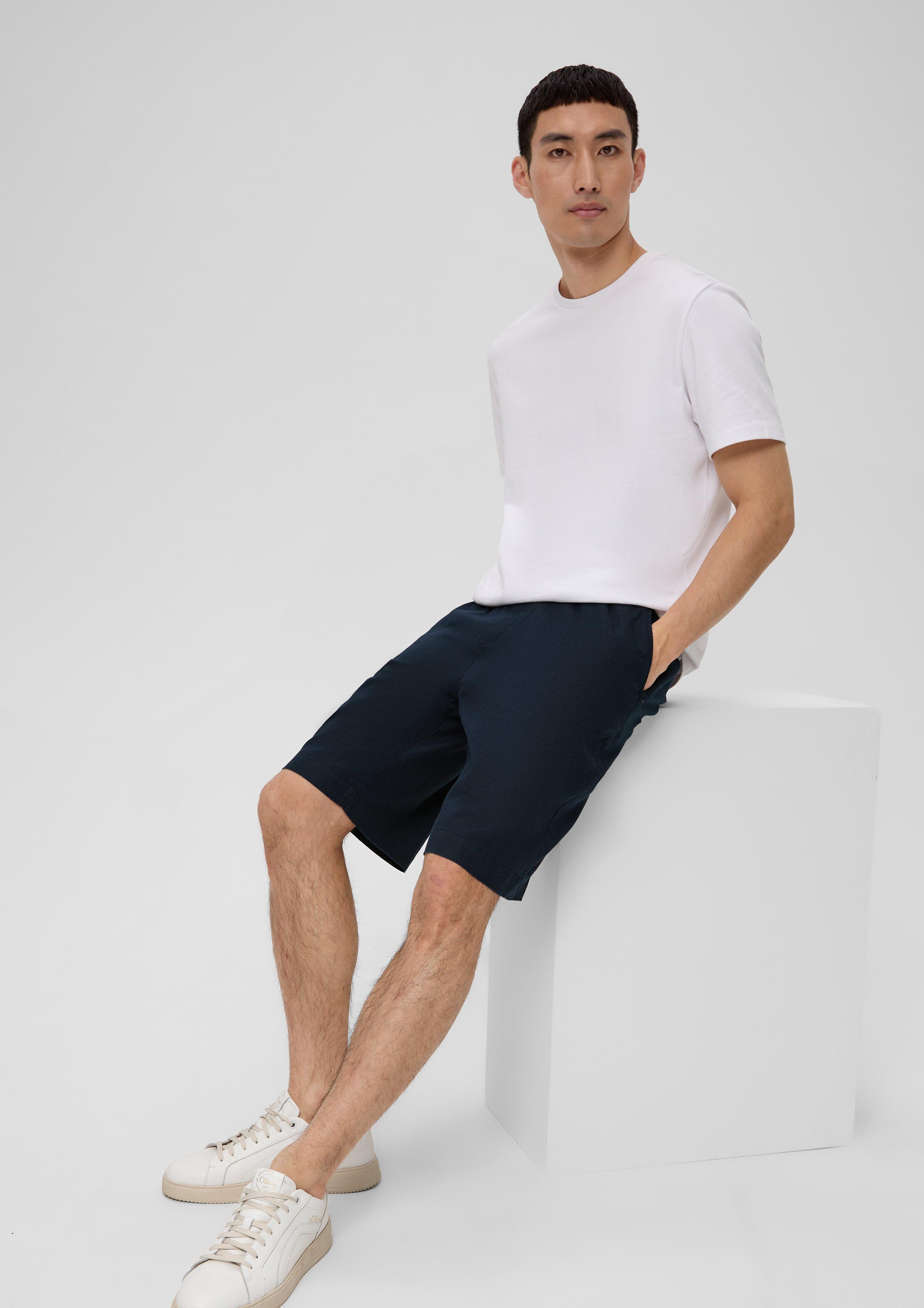 Bermudas aus Leinenmix  2128992-5955