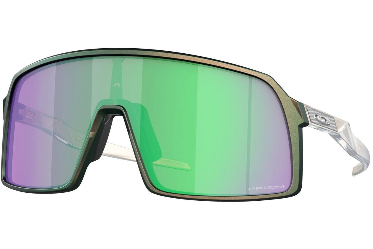 Oakley Sutro Matte Silver Green Colorshift/Prizm Road Jade
