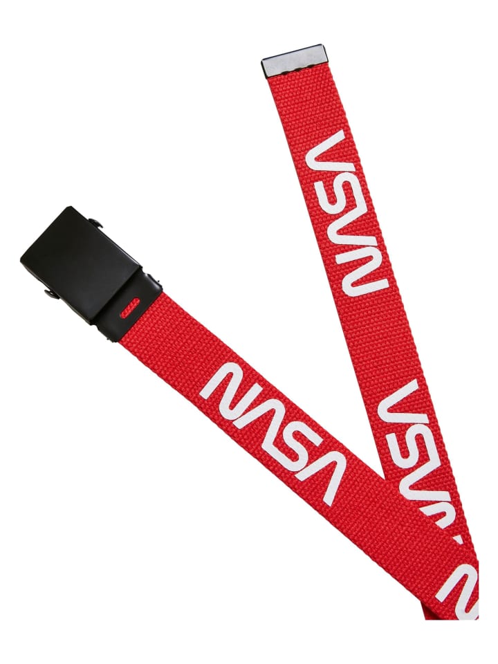 Mister Tee Mister Tee Gürtel in black/red günstig kaufen onesize