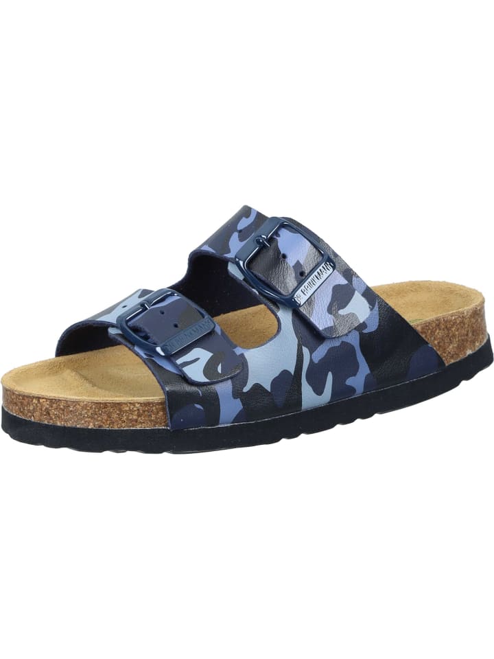 Dr. BRINKMANN Klassische Pantoletten in blau günstig kaufen
