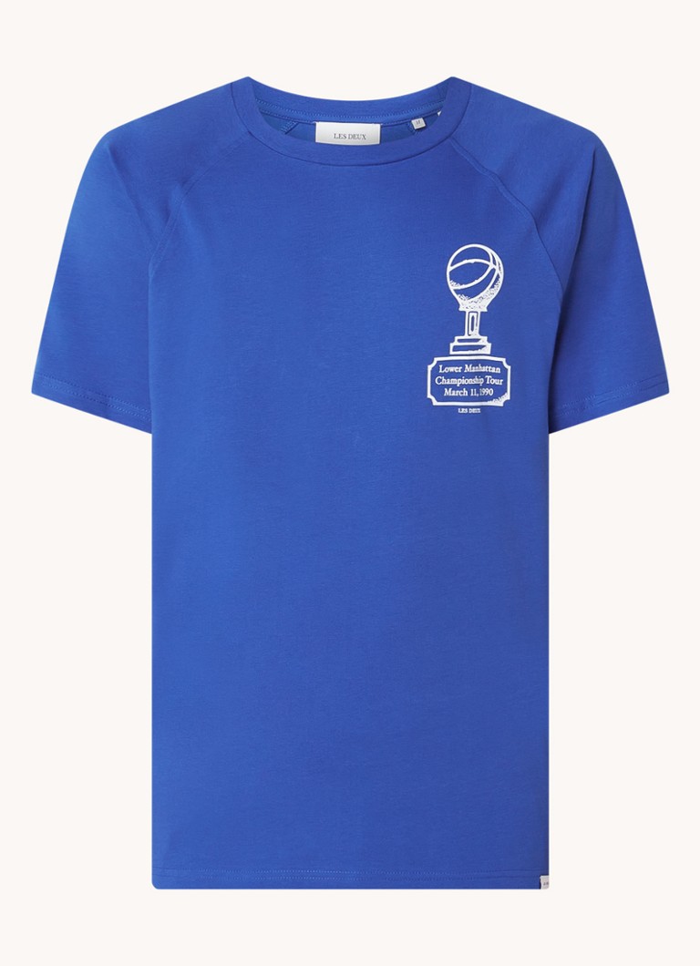 Tricou de turneu din două piese cu imprimeu față-verso.