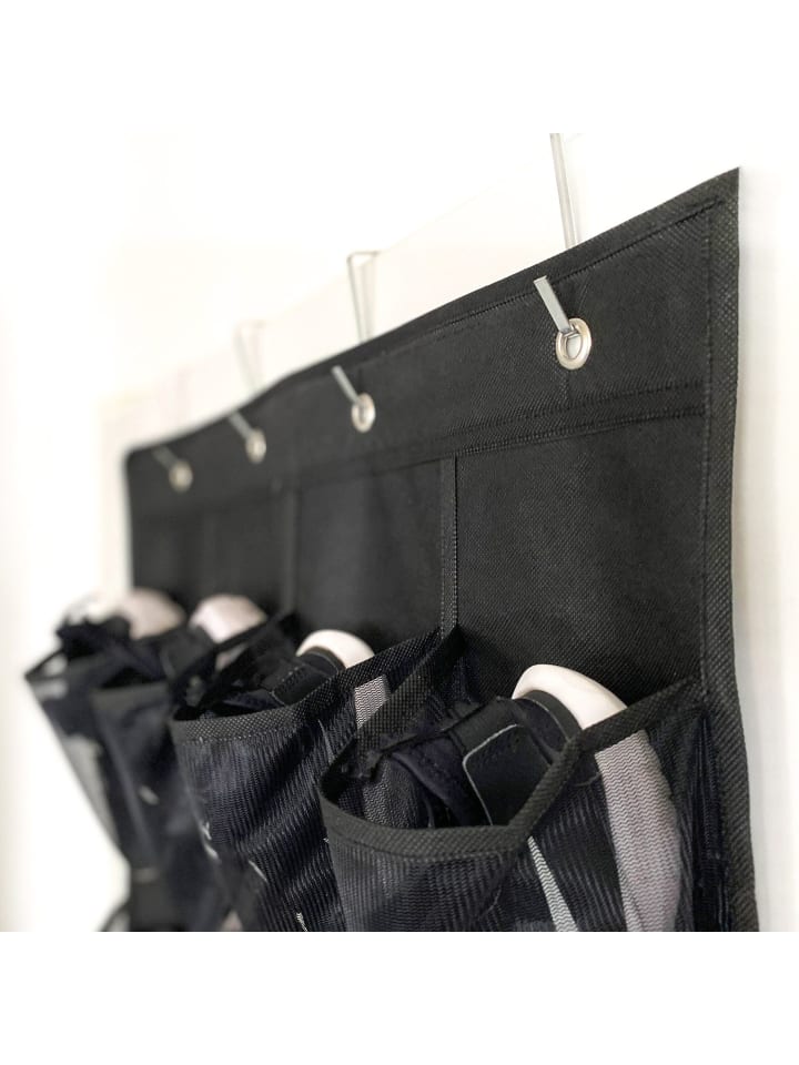 Intirilife Schuhorganizer Hängendes Schuhregal in Schwarz günstig kaufen onesize