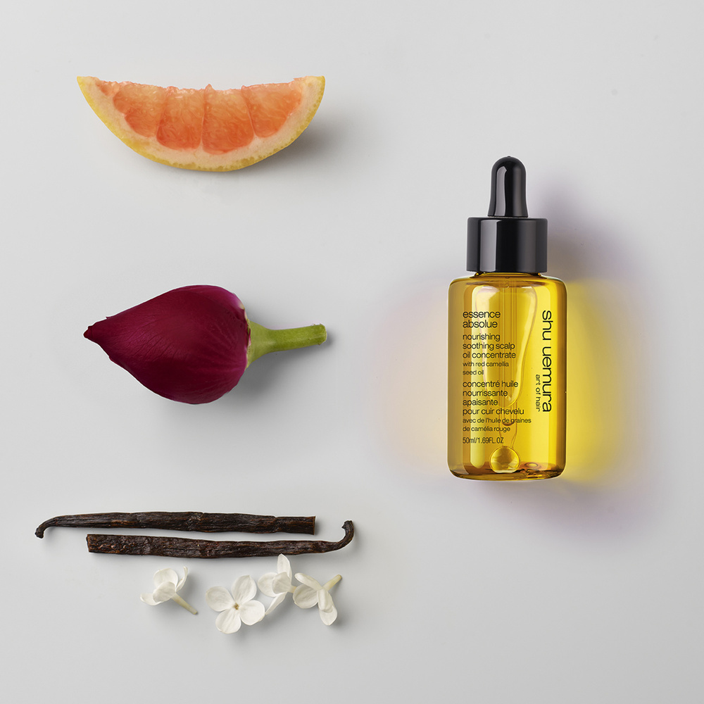 shu uemura art of hair Concentré huile nourrissante apaisante Essence Absolue 50ml Concentré huile nourrissante apaisante pour cuir chevelu