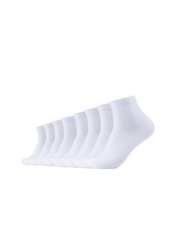 S. Oliver Kurzsocken 8er Pack essentials in Weiß günstig kaufen
