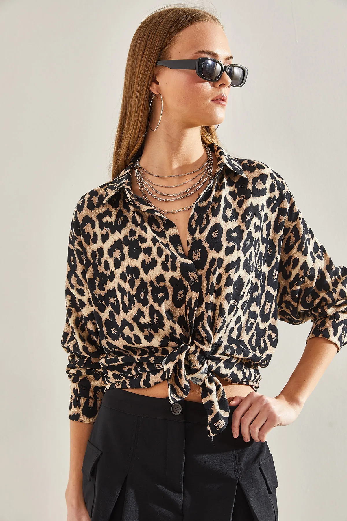 Bianco Lucci  Hemd - Schwarz - Regular Fit