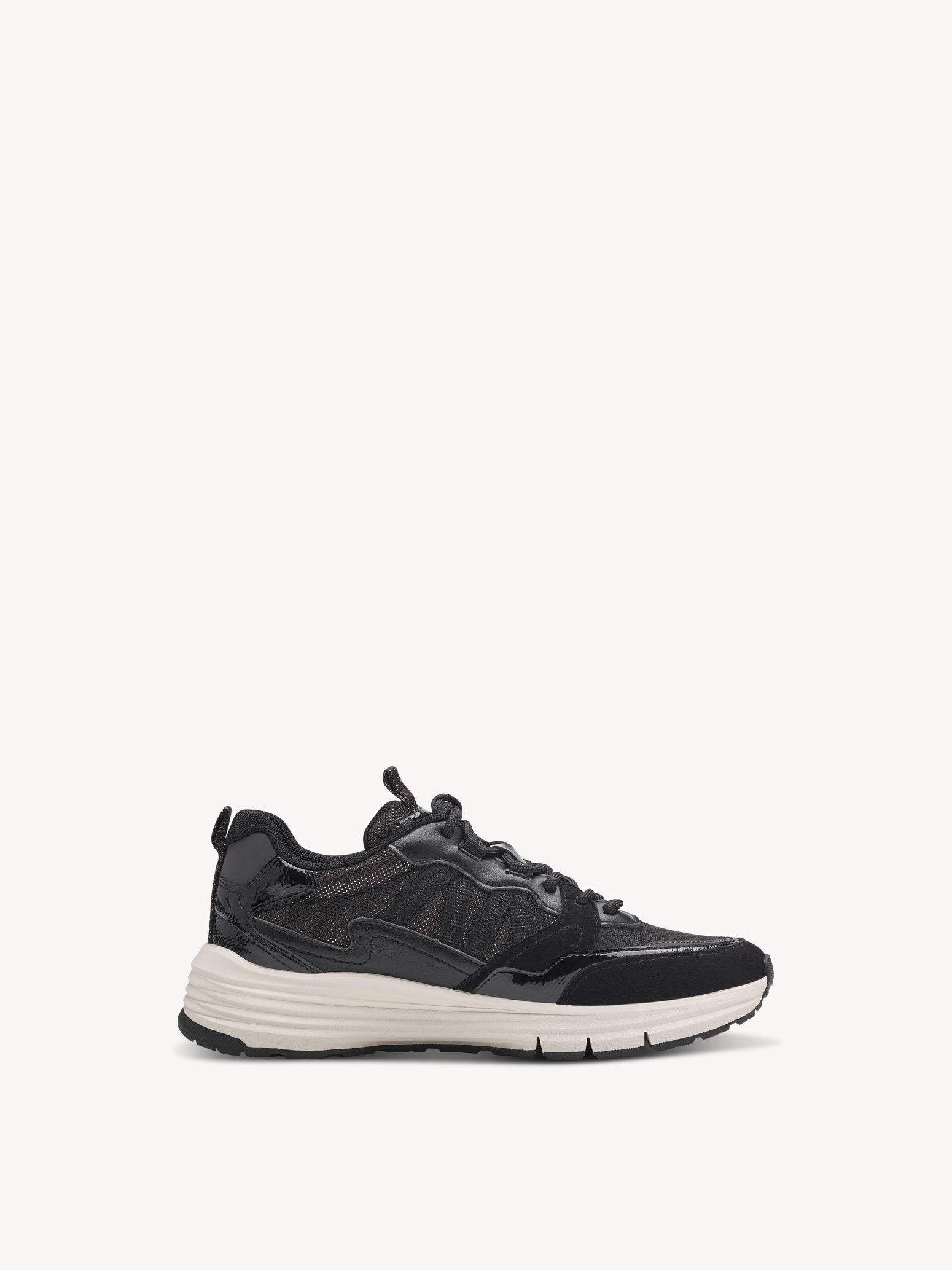 Basket en cuir - noir