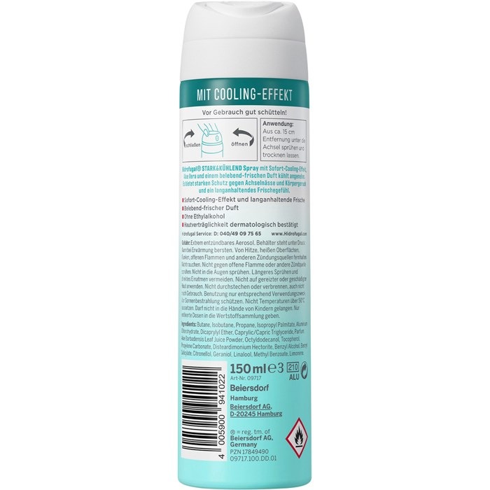 Stark & Kühlend Anti-Transpirant Spray