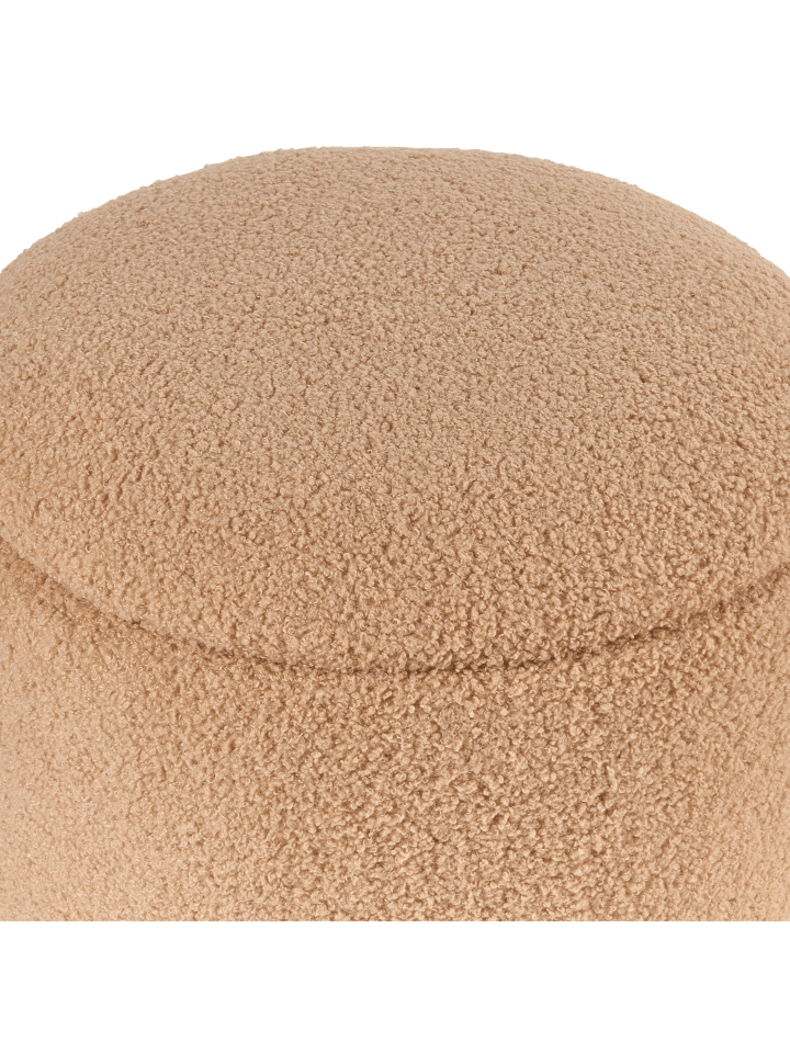 Beliani 2er-Set Pouf BEREA in Braun günstig kaufen onesize