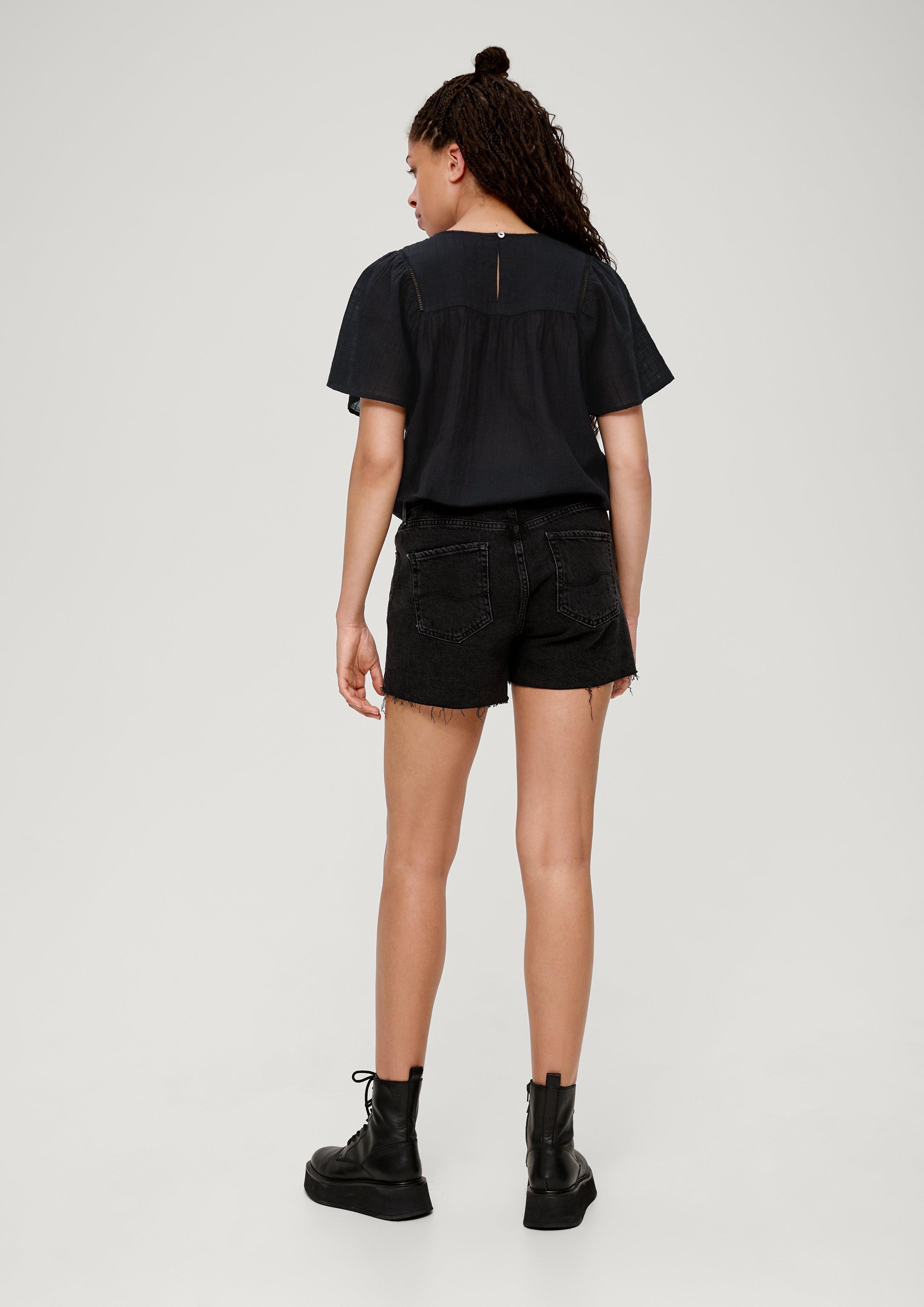 Bluse aus Baumwollcrêpe  2124572-9999