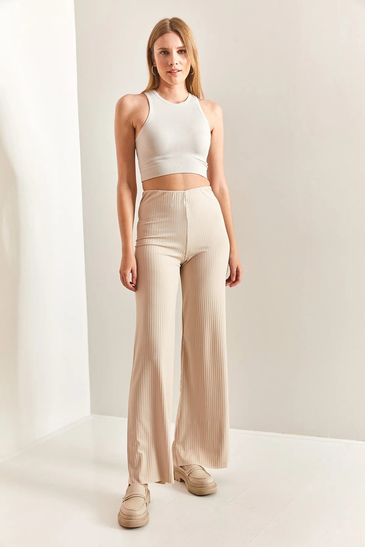 Bianco Lucci  Damenhose mit elastischem Bund