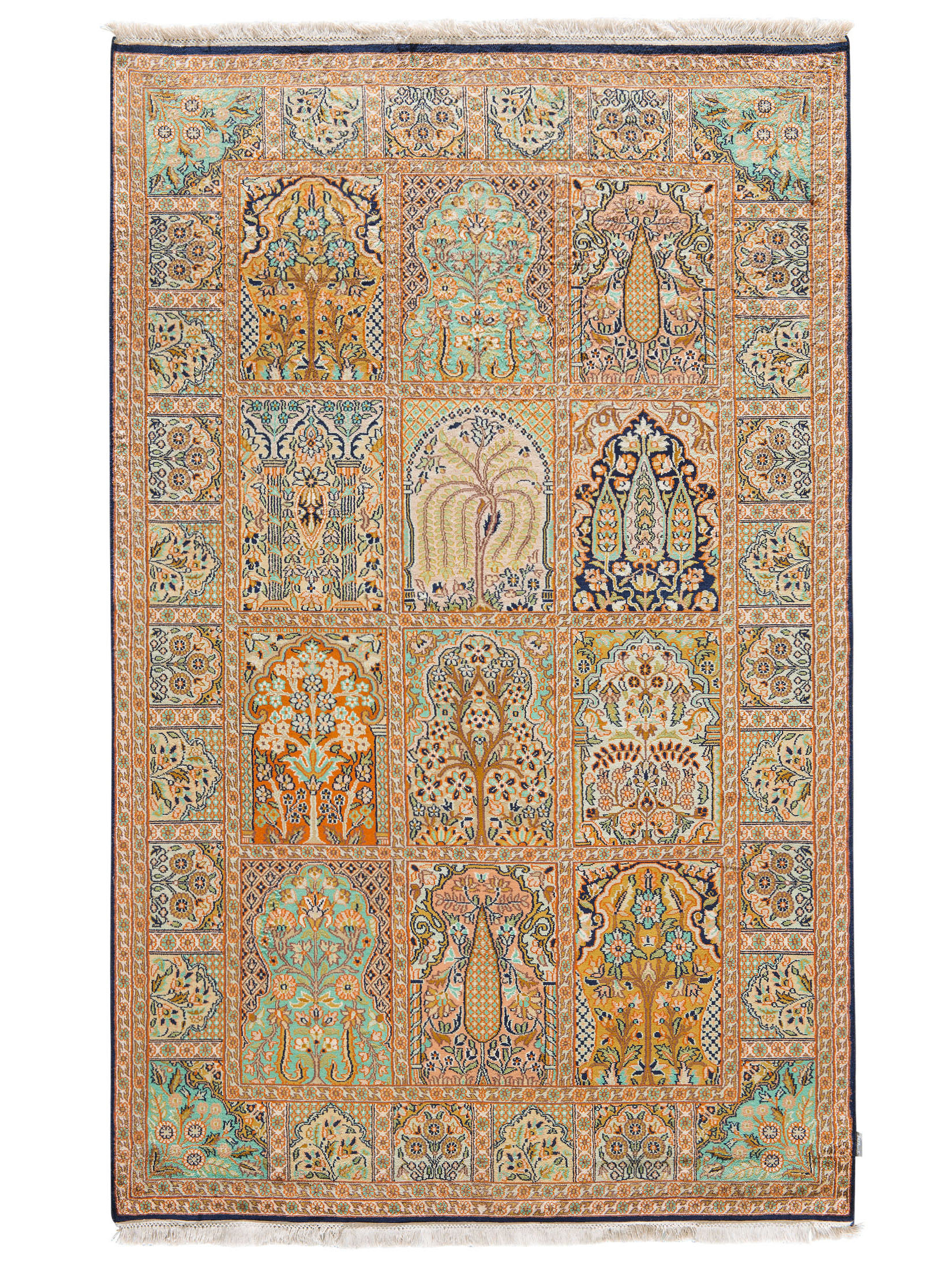 Kaschmir Seide 16/16 ca. 126 x 200 cm, Unikat / Einzelstück