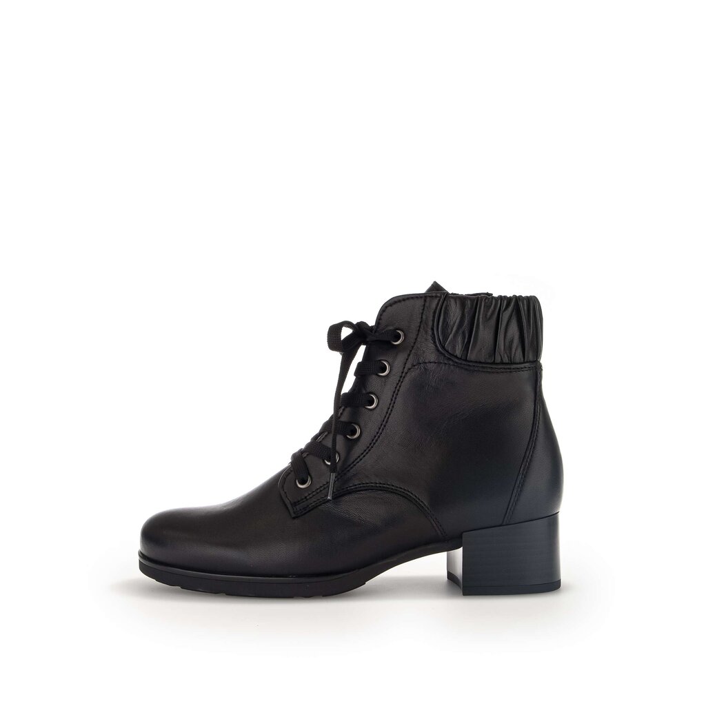 Gabor fashion Schnürstiefelette schwarz