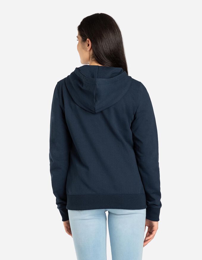 Sweatjacke - Kapuze mit Tunnelzug