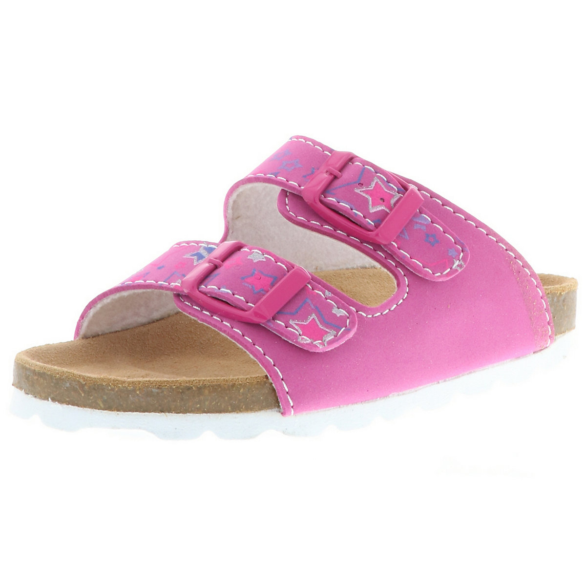 Kinder Mädchen Damen Pantoletten Hausschuhe Slipper Schlappen pink/fuchsia
